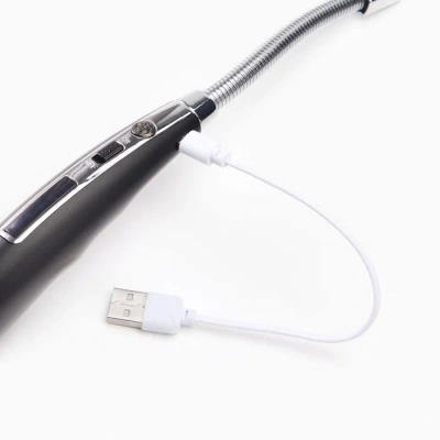 Зажигалка электронная д/кухни и свечей дуговая 220 мАч USB10643048